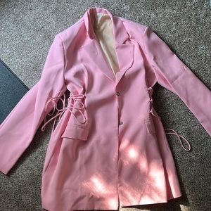 Pink blazer dress. Size LG. Never been worn. Perfect for Eras tour.